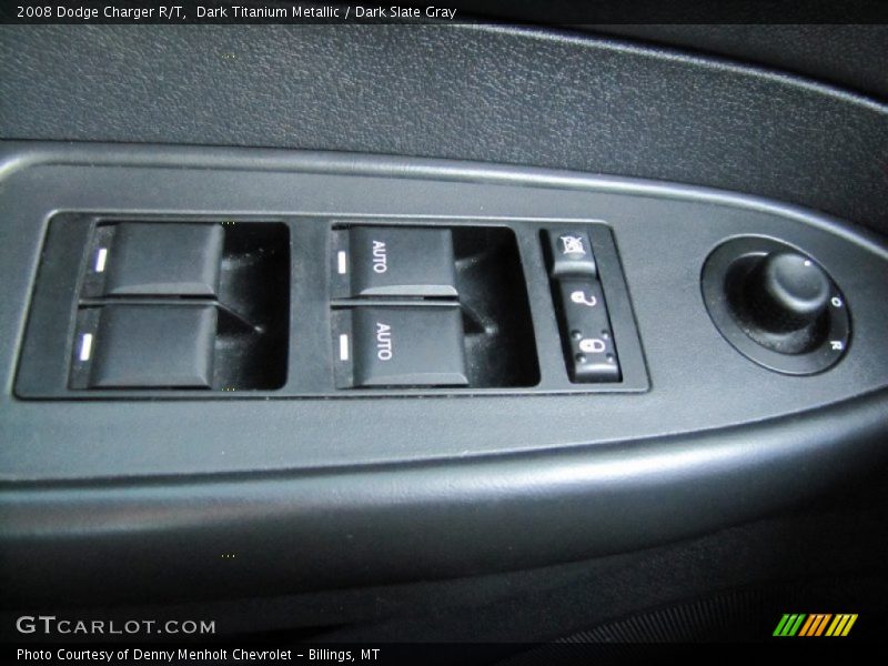 Dark Titanium Metallic / Dark Slate Gray 2008 Dodge Charger R/T