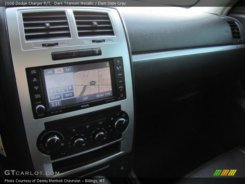 Dark Titanium Metallic / Dark Slate Gray 2008 Dodge Charger R/T