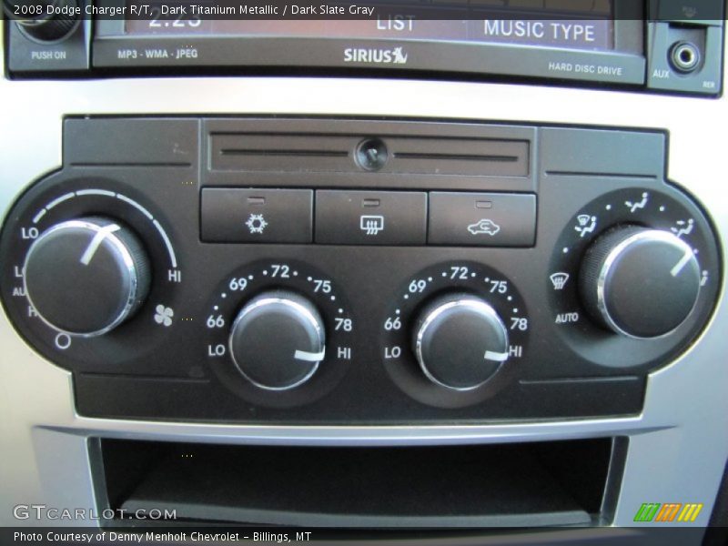 Dark Titanium Metallic / Dark Slate Gray 2008 Dodge Charger R/T