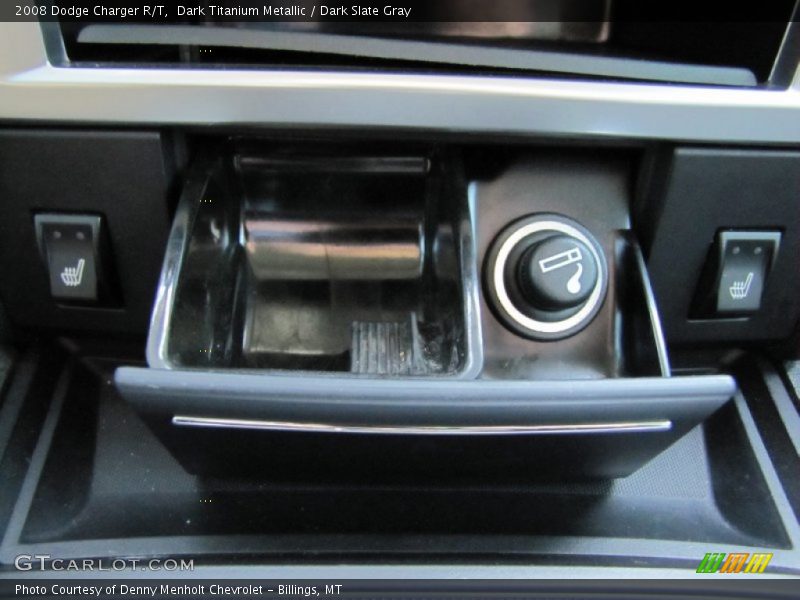 Dark Titanium Metallic / Dark Slate Gray 2008 Dodge Charger R/T