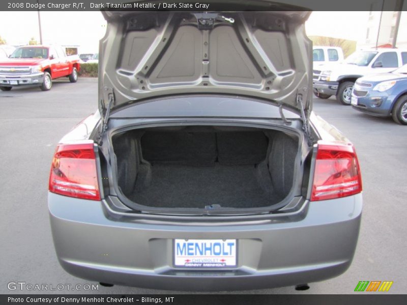 Dark Titanium Metallic / Dark Slate Gray 2008 Dodge Charger R/T