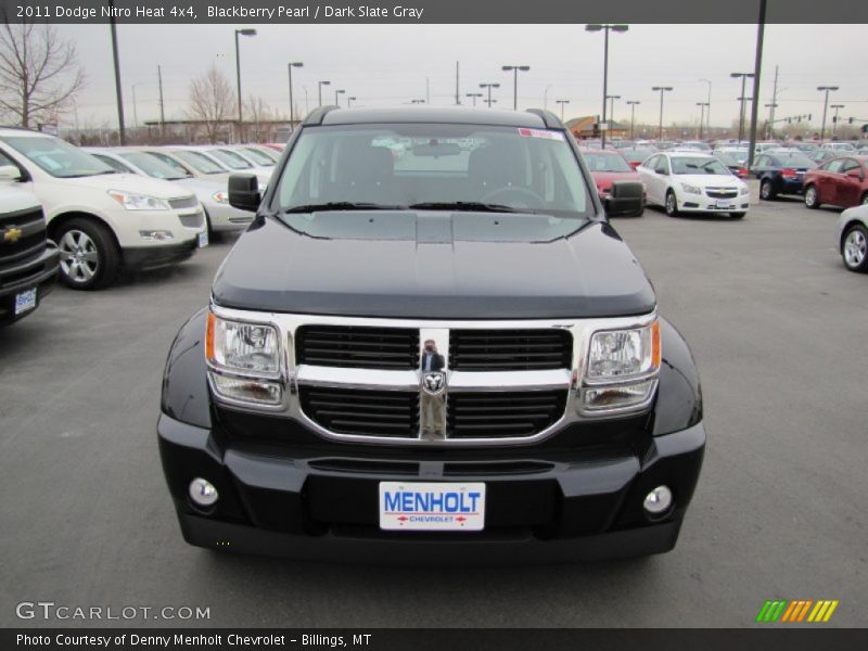 Blackberry Pearl / Dark Slate Gray 2011 Dodge Nitro Heat 4x4