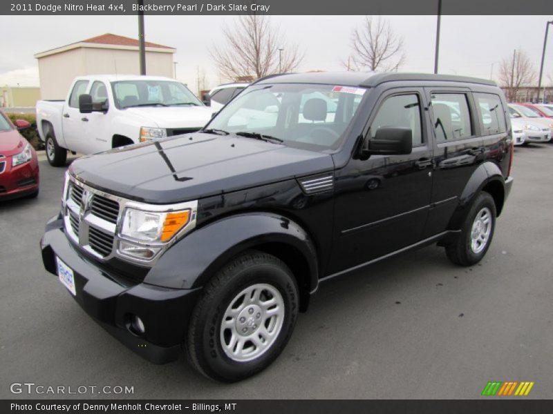 Blackberry Pearl / Dark Slate Gray 2011 Dodge Nitro Heat 4x4