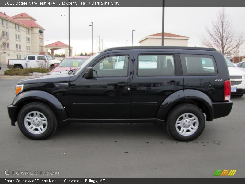 Blackberry Pearl / Dark Slate Gray 2011 Dodge Nitro Heat 4x4