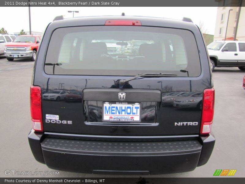 Blackberry Pearl / Dark Slate Gray 2011 Dodge Nitro Heat 4x4