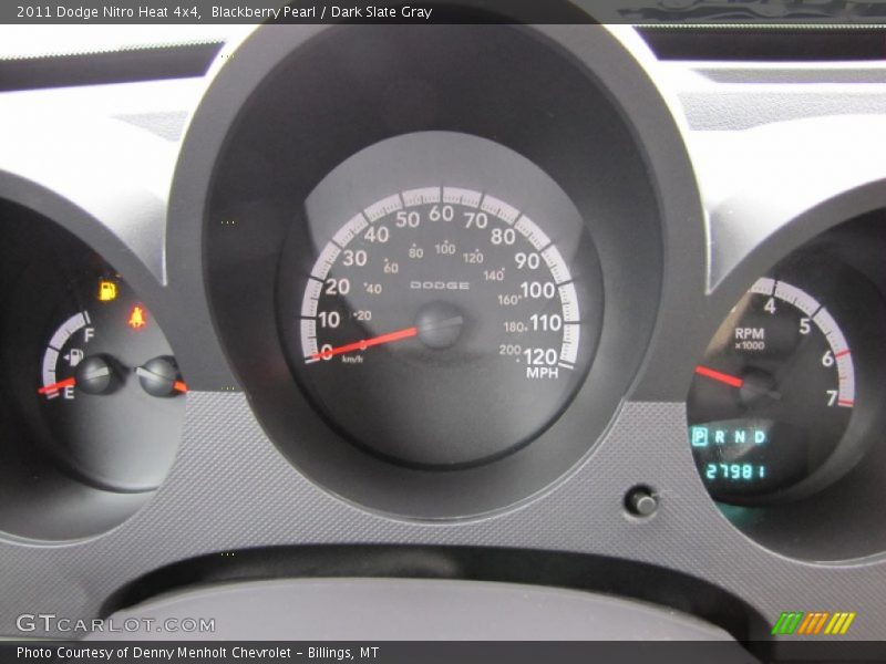 Blackberry Pearl / Dark Slate Gray 2011 Dodge Nitro Heat 4x4