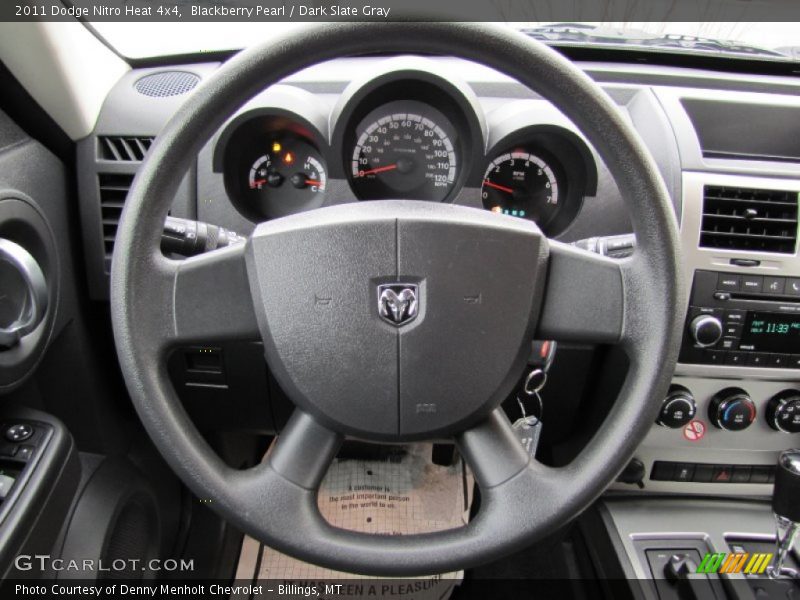 Blackberry Pearl / Dark Slate Gray 2011 Dodge Nitro Heat 4x4