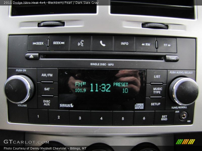 Audio System of 2011 Nitro Heat 4x4