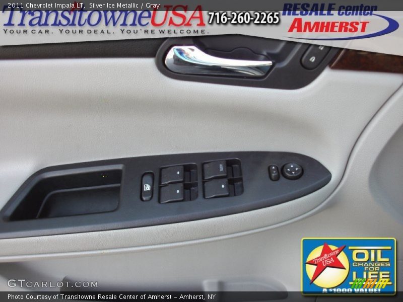 Silver Ice Metallic / Gray 2011 Chevrolet Impala LT