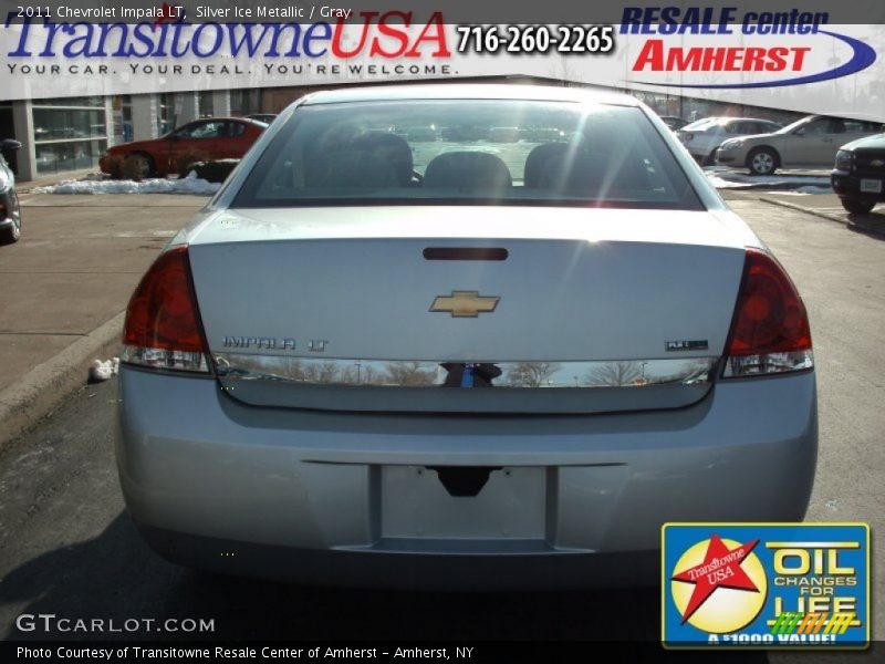 Silver Ice Metallic / Gray 2011 Chevrolet Impala LT