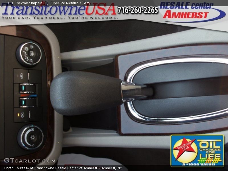 Silver Ice Metallic / Gray 2011 Chevrolet Impala LT