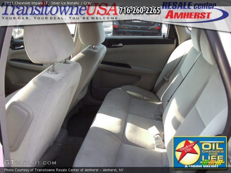 Silver Ice Metallic / Gray 2011 Chevrolet Impala LT