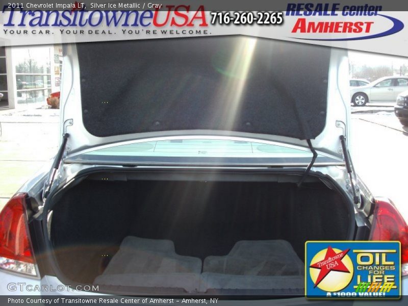Silver Ice Metallic / Gray 2011 Chevrolet Impala LT