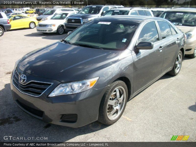 Magnetic Gray Metallic / Bisque 2010 Toyota Camry LE