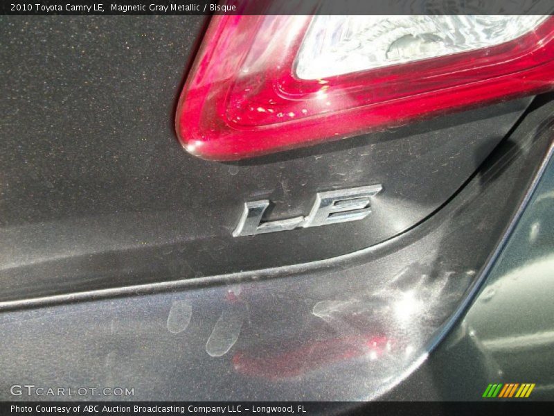 Magnetic Gray Metallic / Bisque 2010 Toyota Camry LE