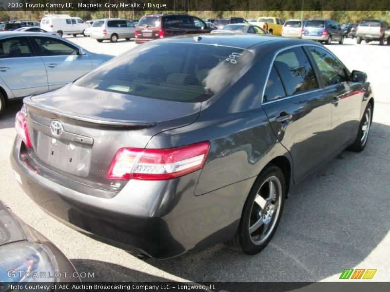 Magnetic Gray Metallic / Bisque 2010 Toyota Camry LE