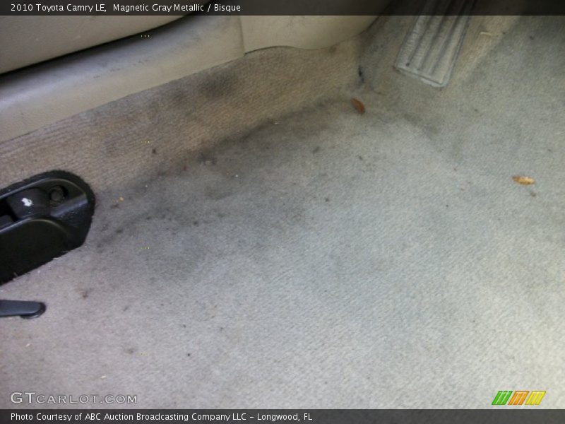 Magnetic Gray Metallic / Bisque 2010 Toyota Camry LE