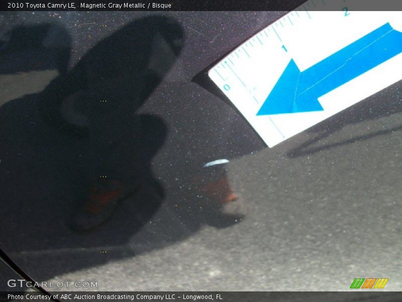 Magnetic Gray Metallic / Bisque 2010 Toyota Camry LE