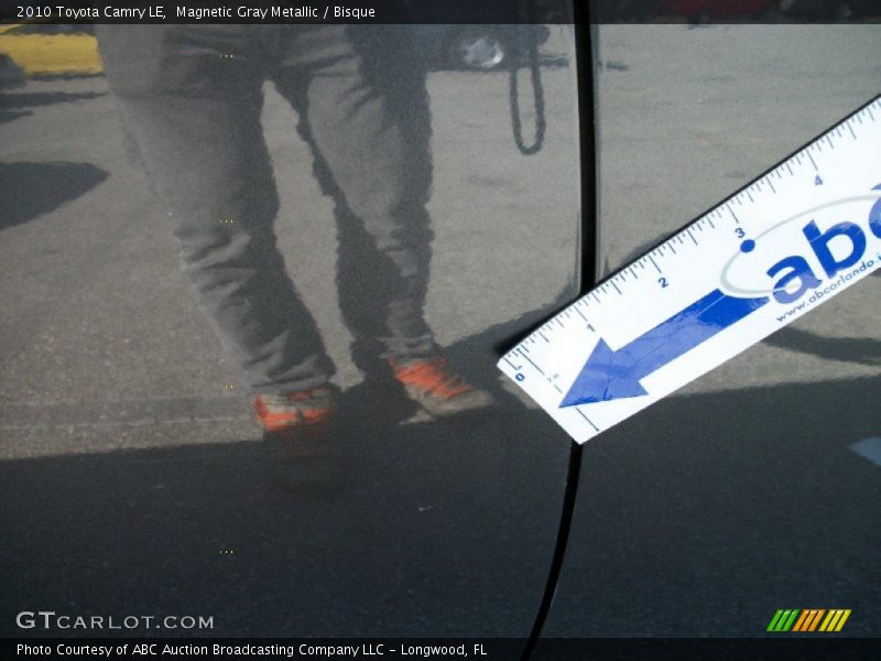 Magnetic Gray Metallic / Bisque 2010 Toyota Camry LE