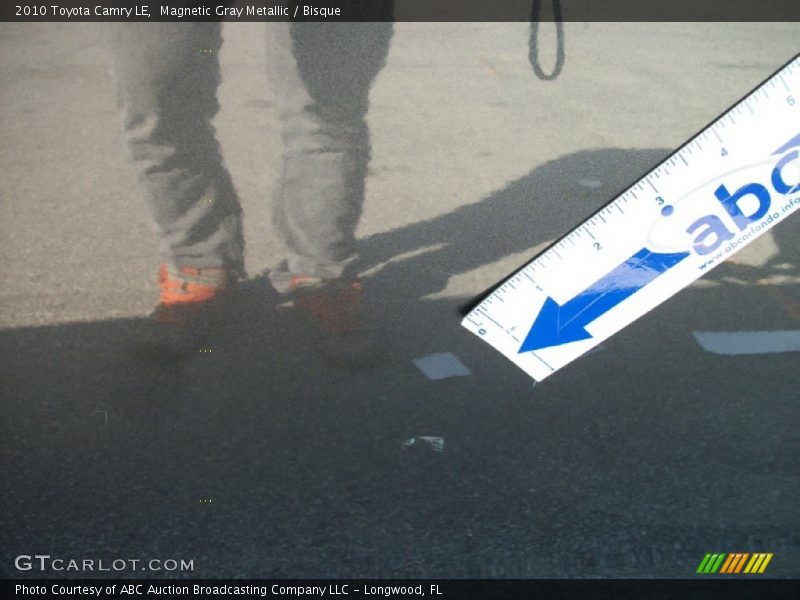 Magnetic Gray Metallic / Bisque 2010 Toyota Camry LE