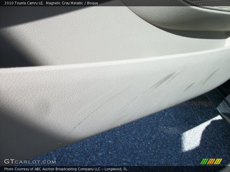 Magnetic Gray Metallic / Bisque 2010 Toyota Camry LE