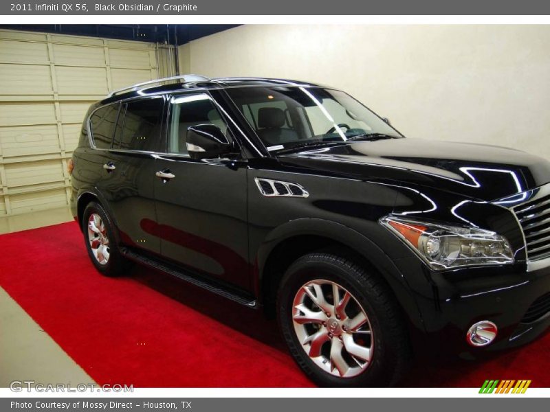 Black Obsidian / Graphite 2011 Infiniti QX 56
