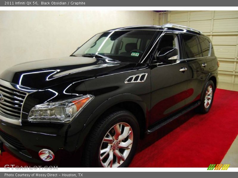 Black Obsidian / Graphite 2011 Infiniti QX 56