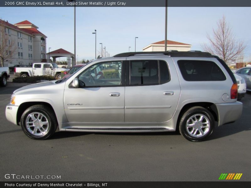 Liquid Silver Metallic / Light Gray 2006 GMC Envoy XL Denali 4x4