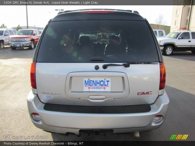 Liquid Silver Metallic / Light Gray 2006 GMC Envoy XL Denali 4x4