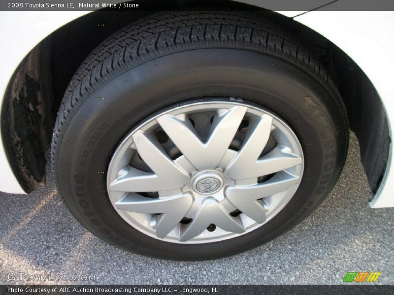 Natural White / Stone 2008 Toyota Sienna LE