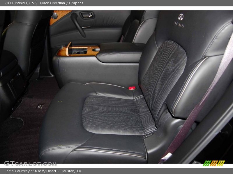  2011 QX 56 Graphite Interior