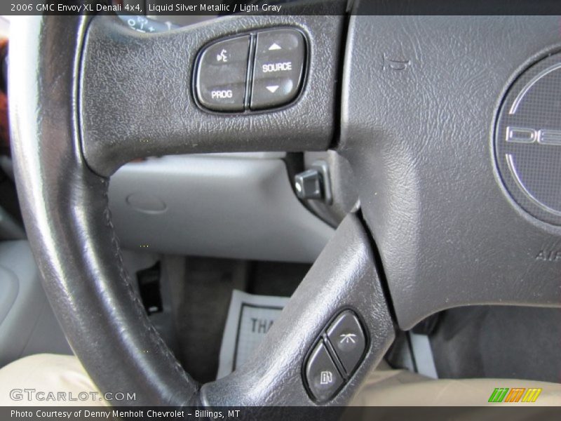 Liquid Silver Metallic / Light Gray 2006 GMC Envoy XL Denali 4x4