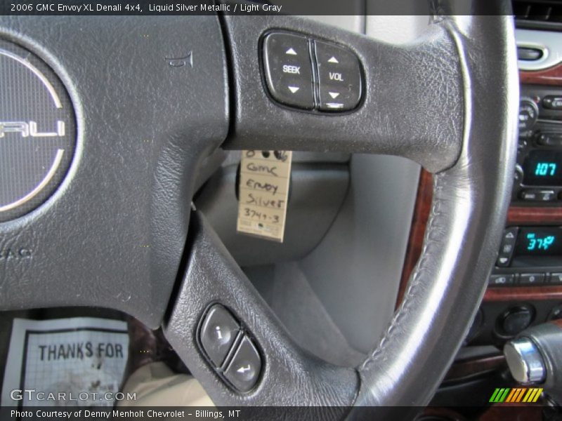 Liquid Silver Metallic / Light Gray 2006 GMC Envoy XL Denali 4x4