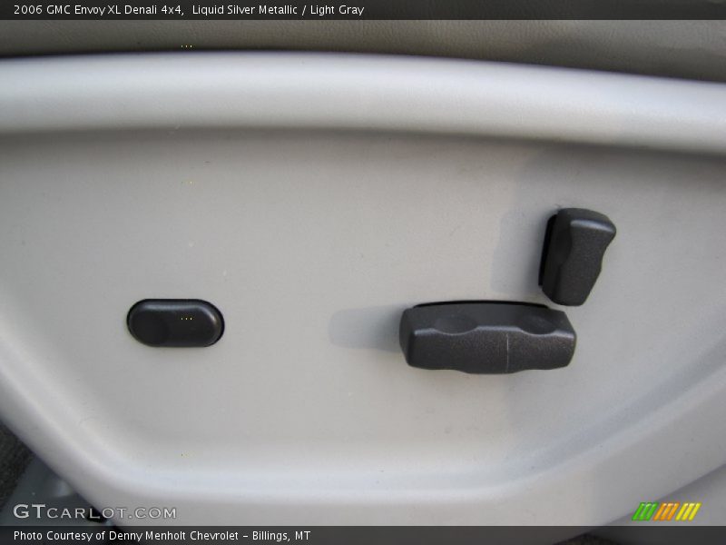 Liquid Silver Metallic / Light Gray 2006 GMC Envoy XL Denali 4x4