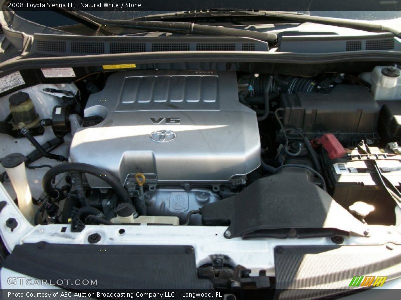 Natural White / Stone 2008 Toyota Sienna LE