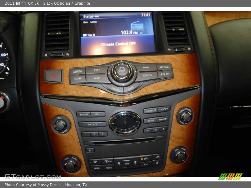 Black Obsidian / Graphite 2011 Infiniti QX 56