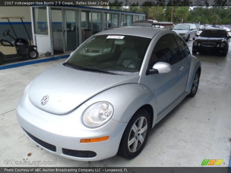 Reflex Silver / Grey 2007 Volkswagen New Beetle 2.5 Coupe