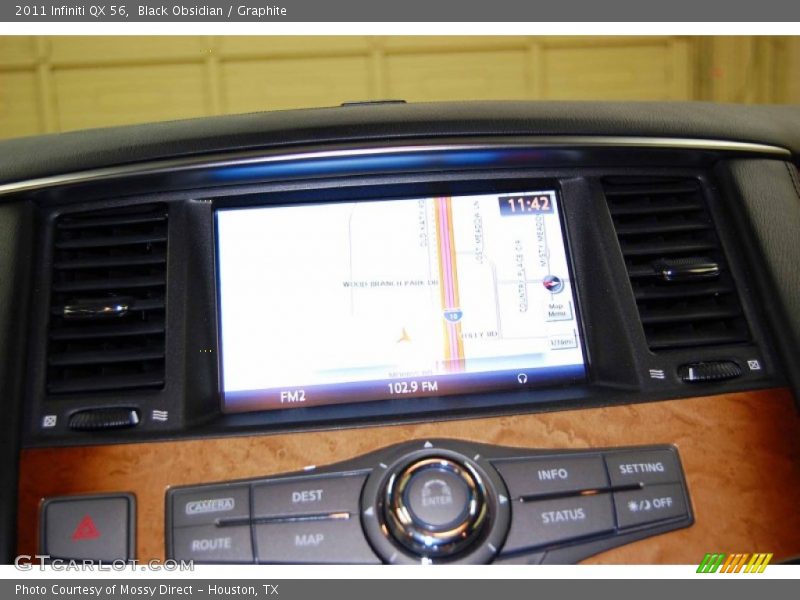 Black Obsidian / Graphite 2011 Infiniti QX 56