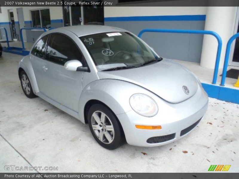 Reflex Silver / Grey 2007 Volkswagen New Beetle 2.5 Coupe