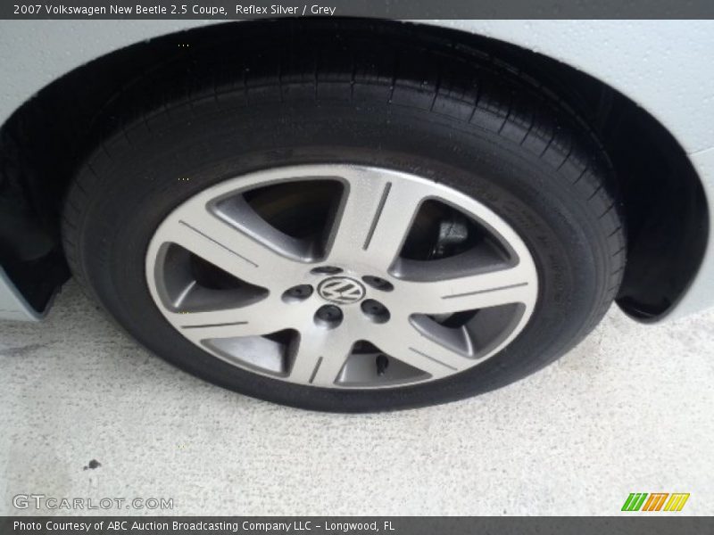 Reflex Silver / Grey 2007 Volkswagen New Beetle 2.5 Coupe