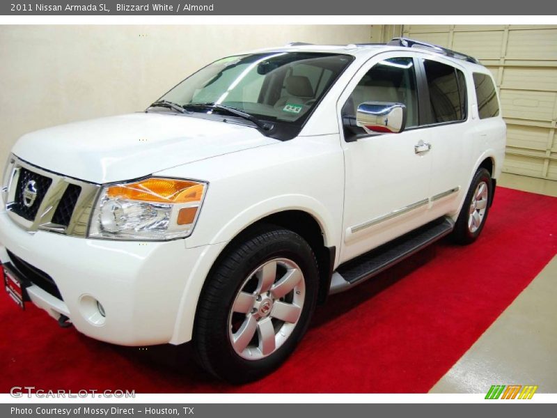 Blizzard White / Almond 2011 Nissan Armada SL