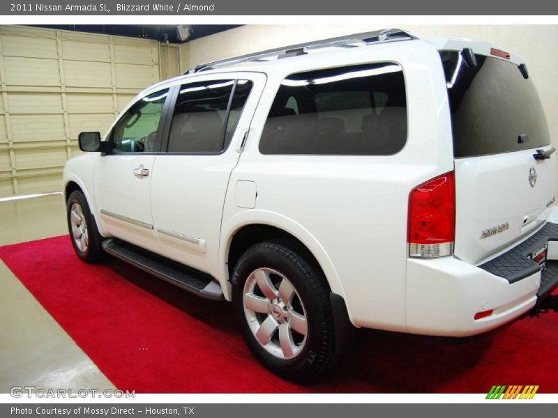 Blizzard White / Almond 2011 Nissan Armada SL