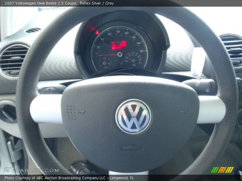 Reflex Silver / Grey 2007 Volkswagen New Beetle 2.5 Coupe