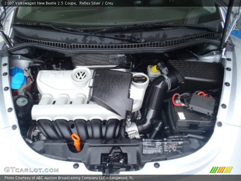 Reflex Silver / Grey 2007 Volkswagen New Beetle 2.5 Coupe