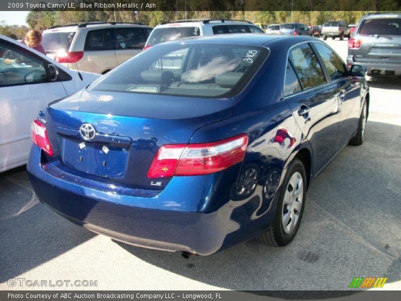 Blue Ribbon Metallic / Ash 2009 Toyota Camry LE