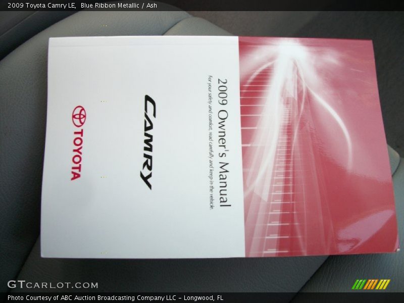 Blue Ribbon Metallic / Ash 2009 Toyota Camry LE
