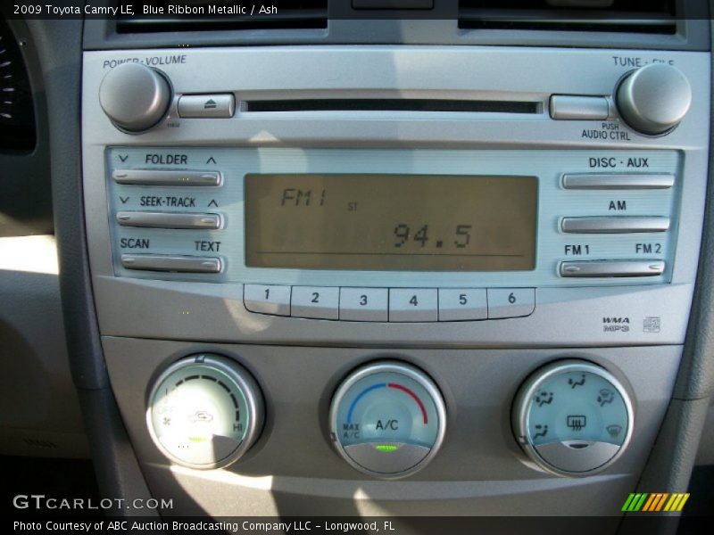 Blue Ribbon Metallic / Ash 2009 Toyota Camry LE