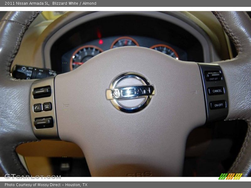 Blizzard White / Almond 2011 Nissan Armada SL
