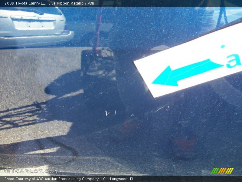 Blue Ribbon Metallic / Ash 2009 Toyota Camry LE
