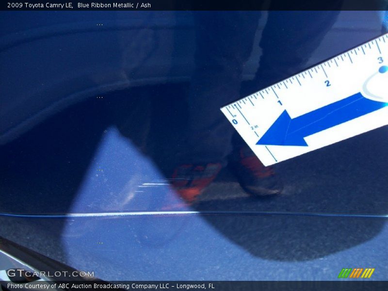 Blue Ribbon Metallic / Ash 2009 Toyota Camry LE